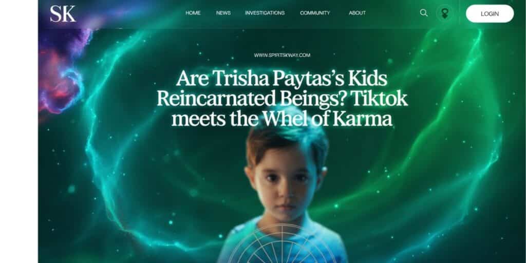 "Are Trisha Paytas’s Kids Reincarnated Beings? TikTok Meets the Wheel of Karma"