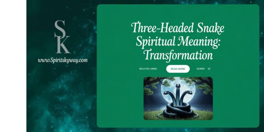 Three-Headed Snake Spiritual Meaning: Transformation
