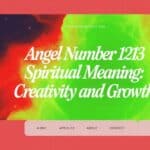 Angel Number 1213 Spiritual Meaning: Creativity and Growth