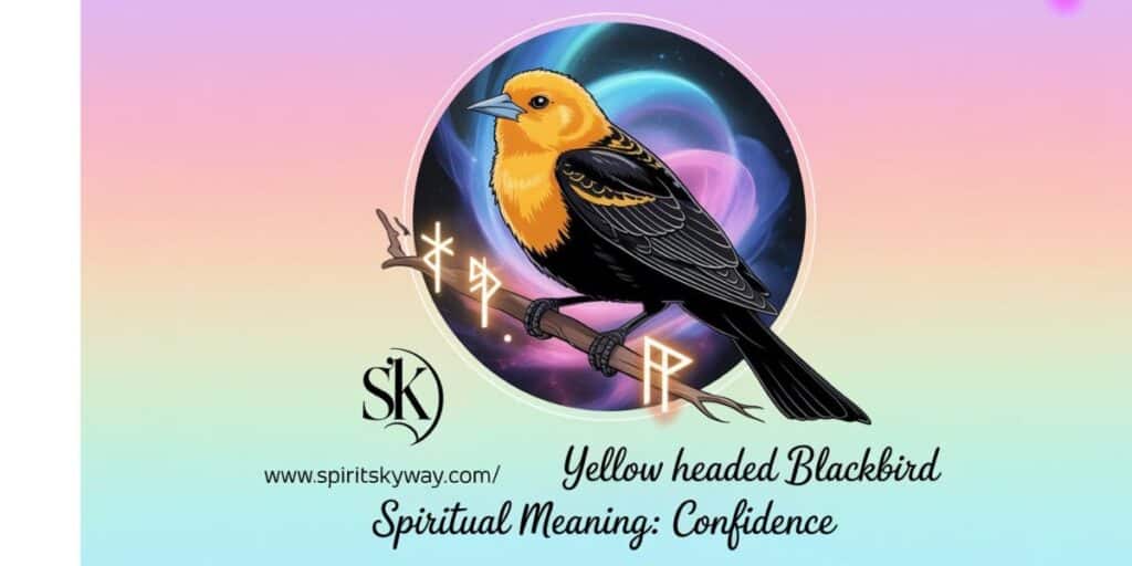 Yellow Headed Blackbird Spiritual Meaning: Confidence