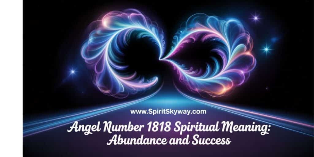 Angel Number 1818 Spiritual Meaning: Abundance and Success