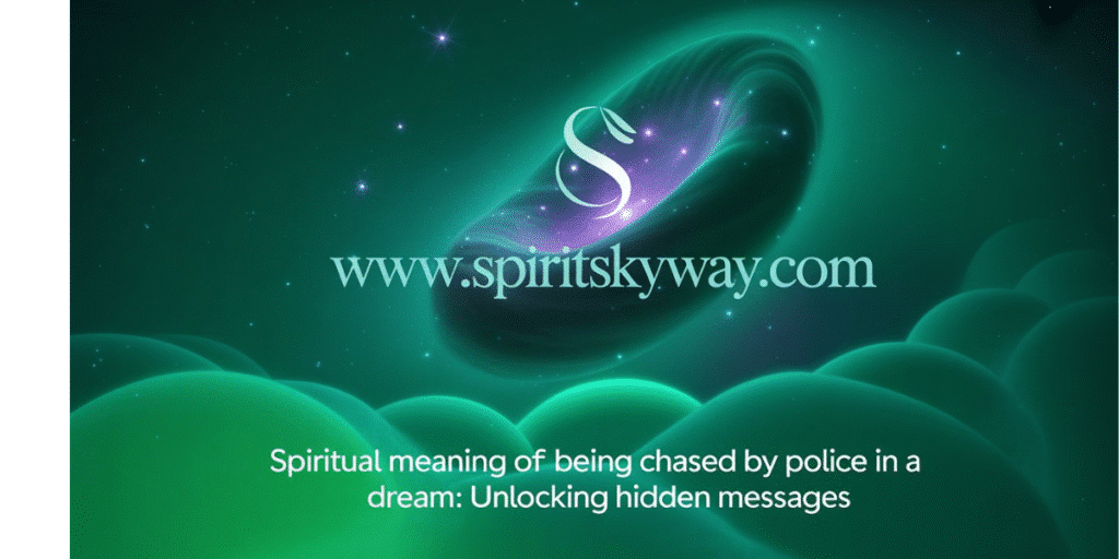 Spiritual Meaning of Being Chased by Police in a Dream: Unlocking Hidden Messages
