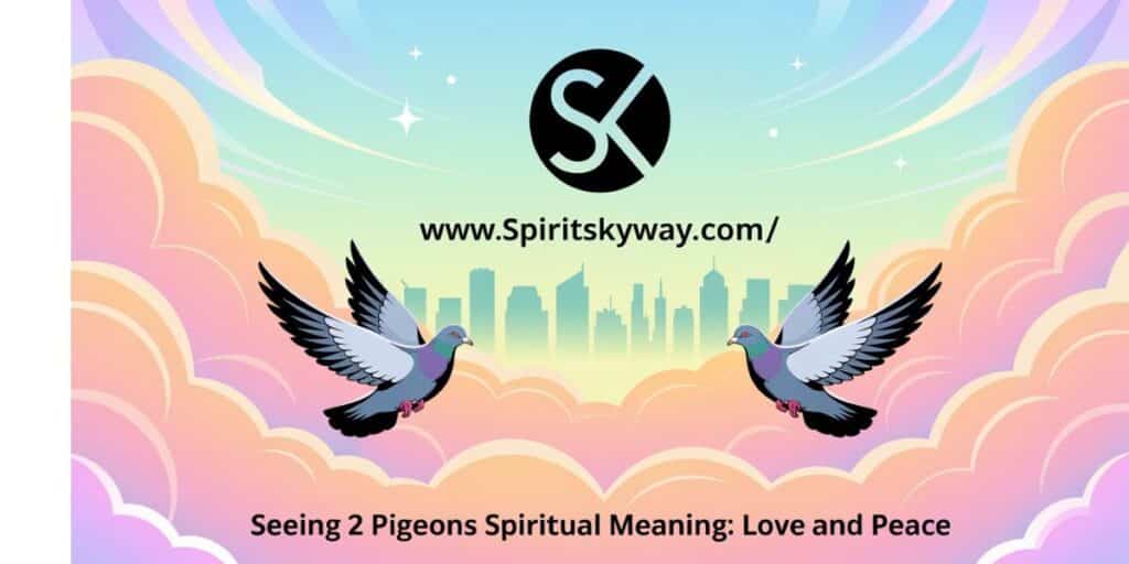 Seeing 2 Pigeons Spiritual Meaning: love and Peace