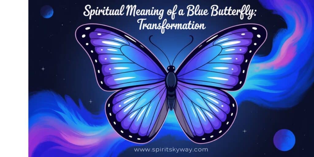 Spiritual Meaning of a Blue Butterfly: Transformation