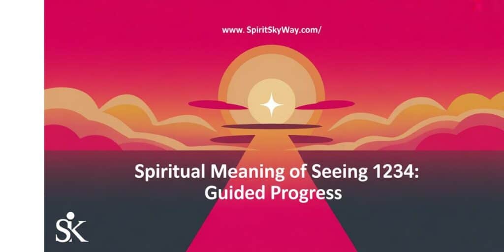 Spiritual Meaning of Seeing 1234: Guided Progress
