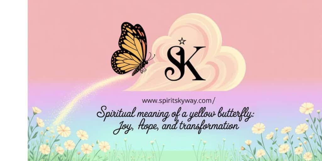 Spiritual Meaning of a Yellow Butterfly: Joy, Hope, and Transformation