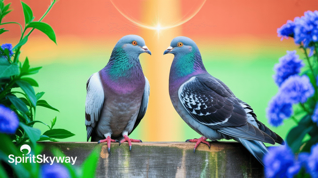 Spiritual Meaning of Seeing Two Pigeons