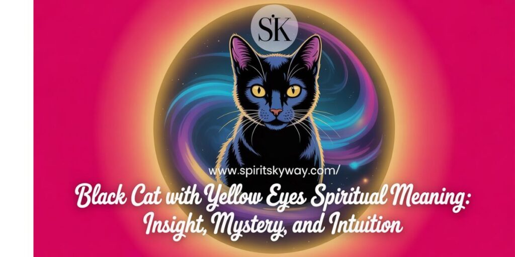 Black Cat With Yellow Eyes Spiritual Meaning: Insight, Mystery, and Intuition