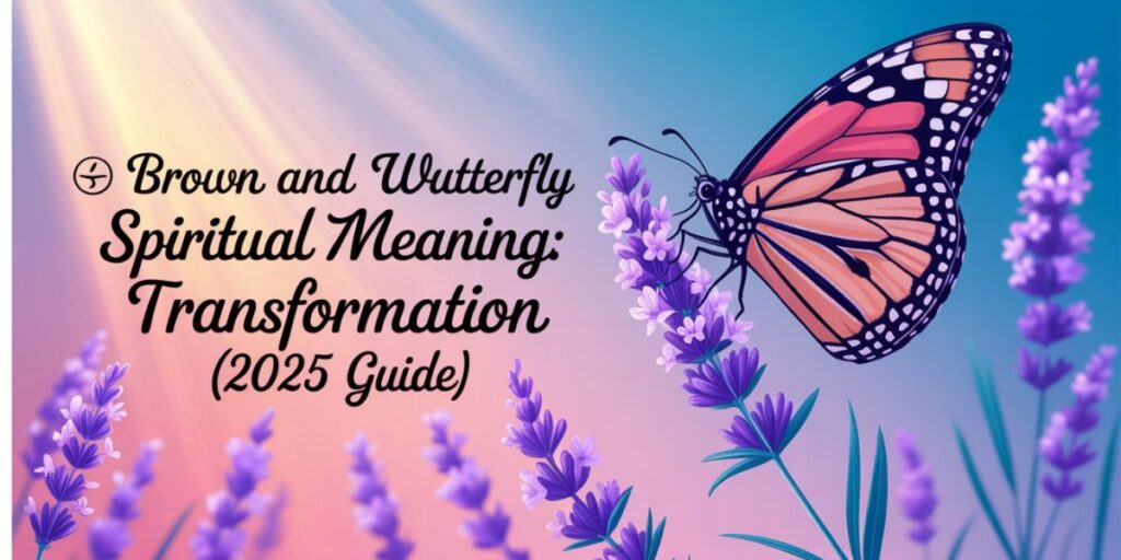 🦋 Brown and White Butterfly Spiritual Meaning: Transformation (2025 Guide)