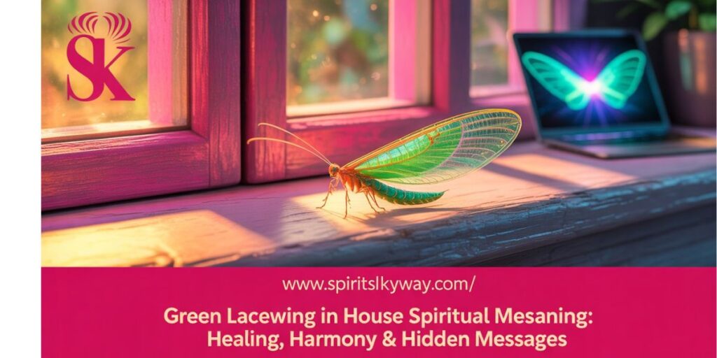 Green Lacewing in House Spiritual Meaning: Healing, Harmony & Hidden Messages