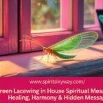 Green Lacewing in House Spiritual Meaning: Healing, Harmony & Hidden Messages