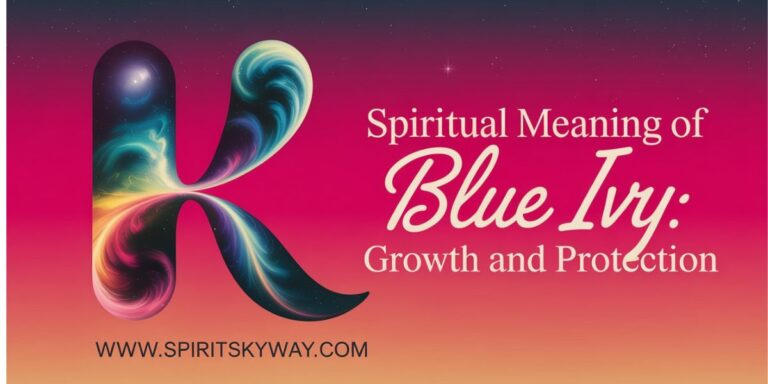 Spiritual Meaning of Blue Ivy: Growth and Protection