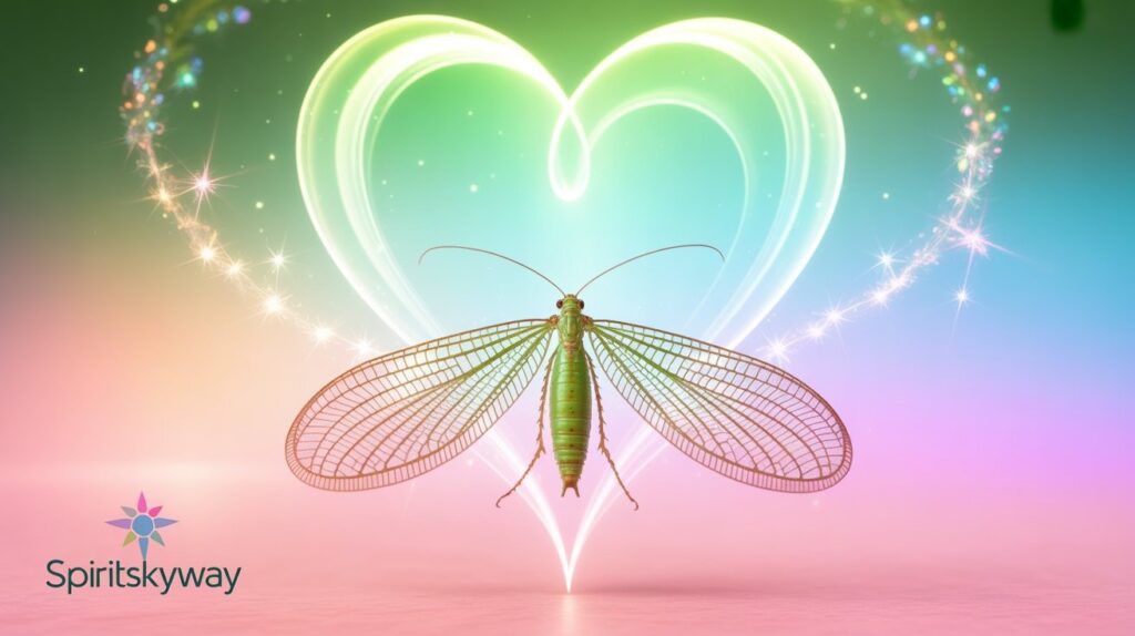Core Spiritual Symbolism of the Green Lacewing in House