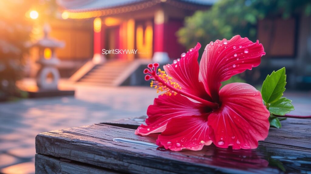 Hibiscus in Buddhism
