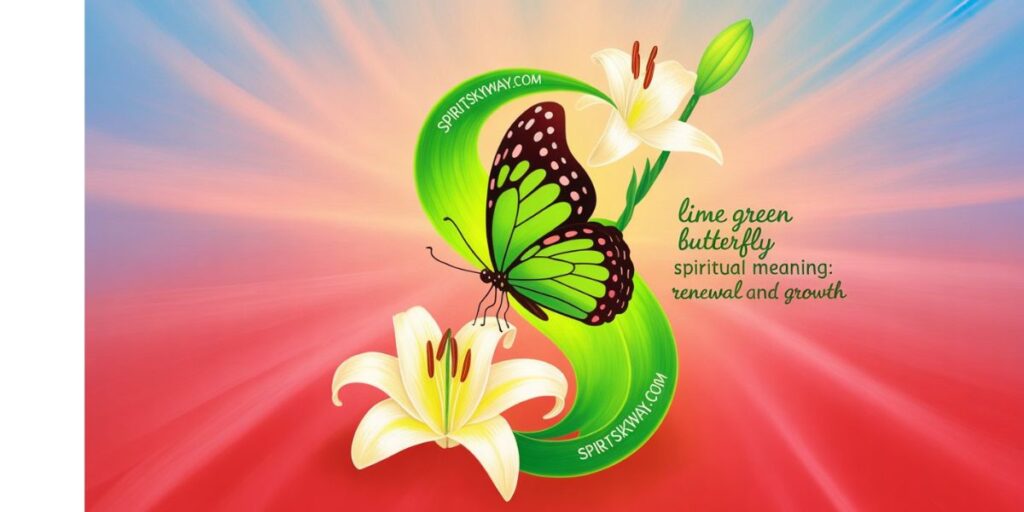 Lime Green Butterfly Spiritual Meaning: Renewal and Growth
