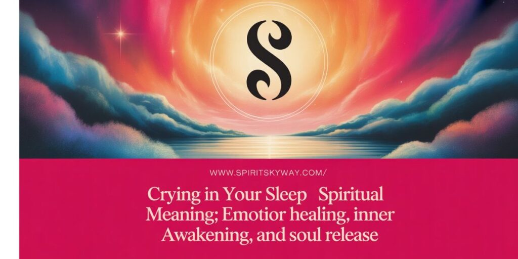 Crying in Your Sleep Spiritual Meaning: Emotional Healing, Inner Awakening, and Soul Release