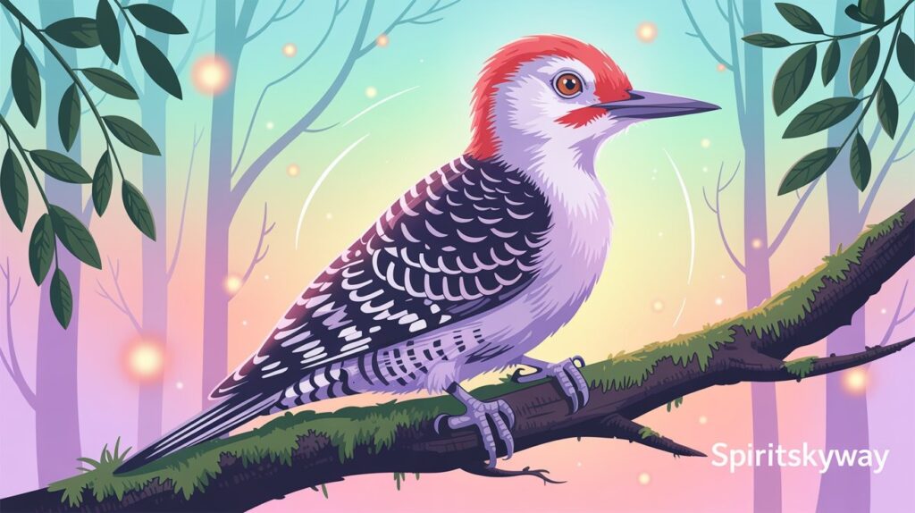 Red Bellied Woodpecker as a Spiritual Messenger