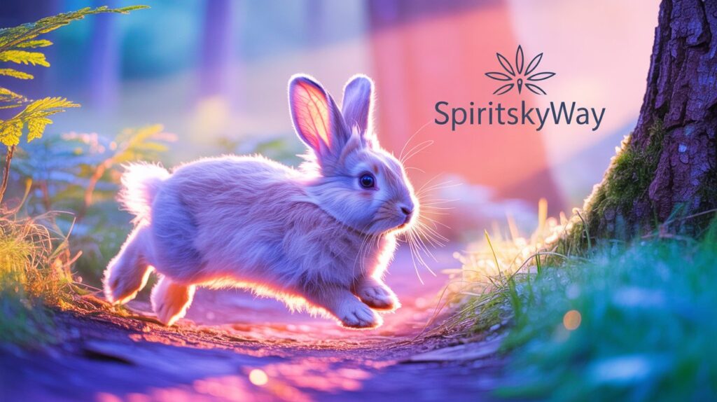 Morning Rabbit Crossing