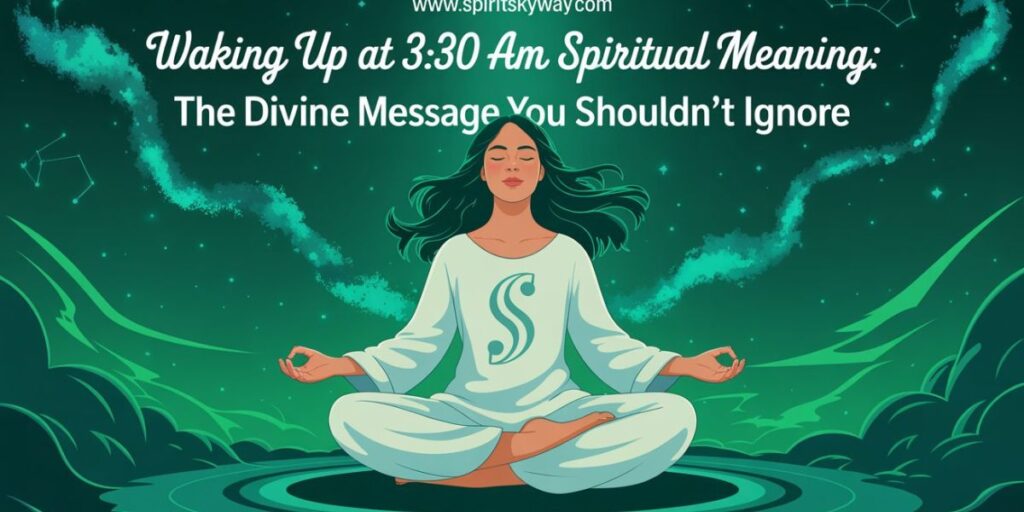 Waking Up at 3:30 AM Spiritual Meaning: The Divine Message You Shouldn’t Ignore