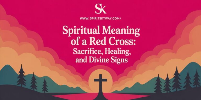 Spiritual Meaning of a Red Cross: Sacrifice, Healing, and Divine Signs