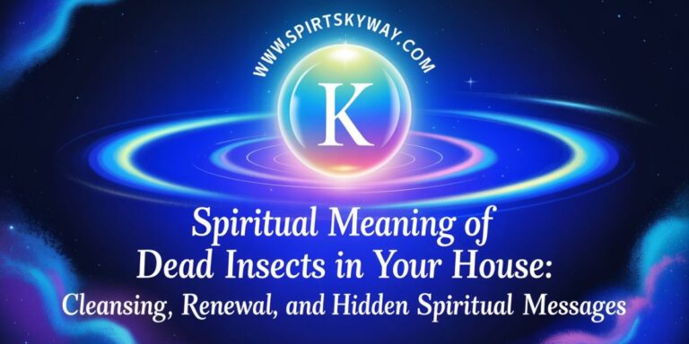 Spiritual Meaning of Dead Insects in Your House: Cleansing, Renewal, and Hidden Spiritual Messages